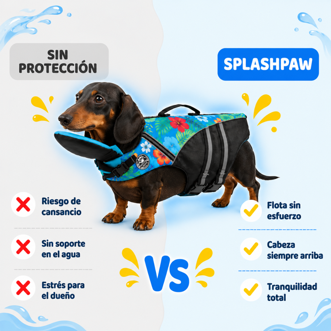 Chaleco Salva Vidas Para Perro