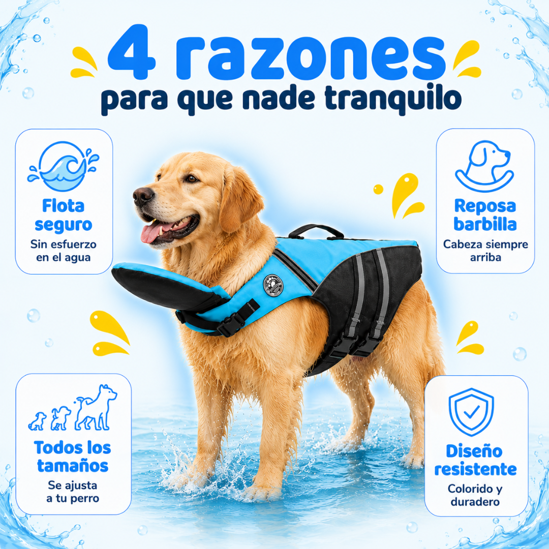 Chaleco Salva Vidas Para Perro
